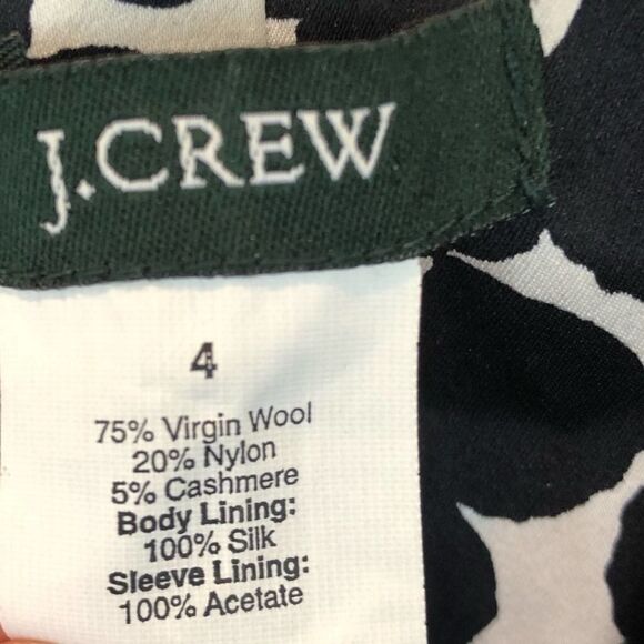 J. Crew Brown Wool Ruffled Blazer - Picture 3 of 4